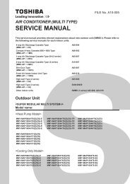 SERVICE MANUAL - Toshiba