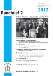 Rundbrief 2 2012 - Verband für sozial-kulturelle Arbeit eV