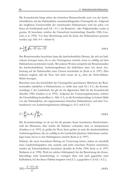 Zwischen Naturschutz und Theoretischer Ökologie: Modelle zur ...