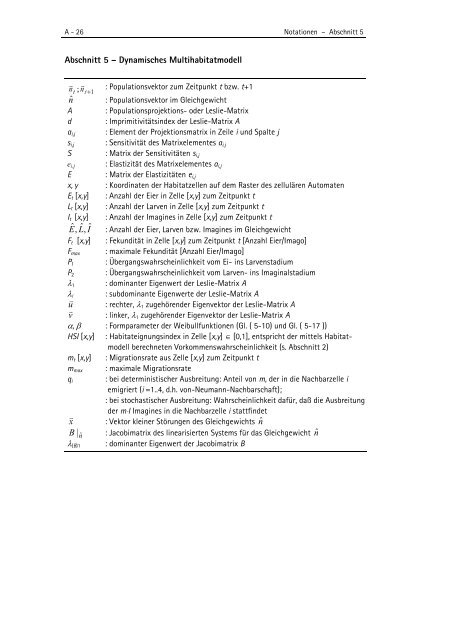 Zwischen Naturschutz und Theoretischer Ökologie: Modelle zur ...