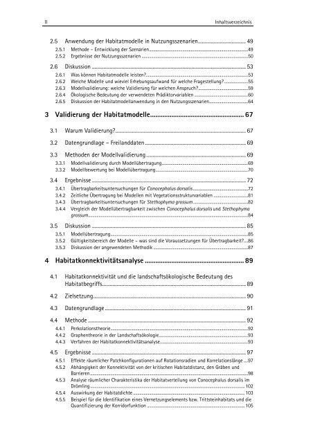 Zwischen Naturschutz und Theoretischer Ökologie: Modelle zur ...