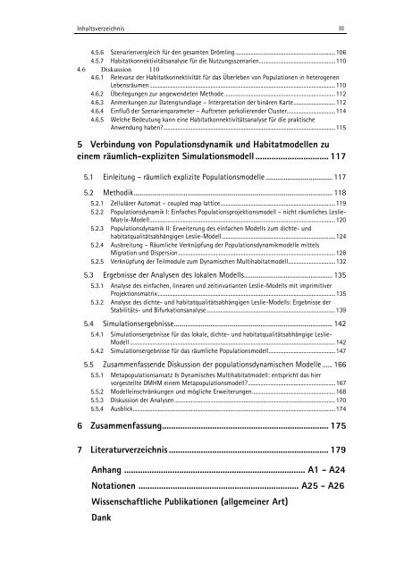 Zwischen Naturschutz und Theoretischer Ökologie: Modelle zur ...