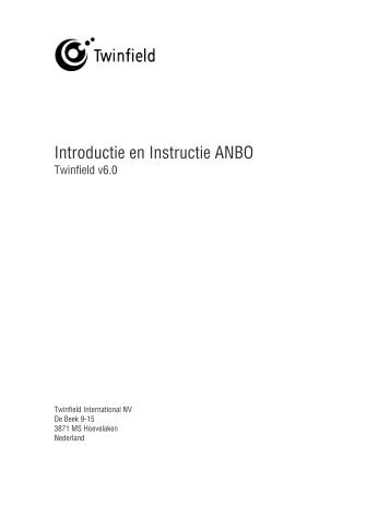 Introductie en Instructie ANBO