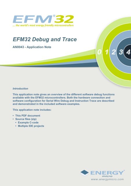 EFM32 Debug and Trace - AN0043 - Application Note - Energy Micro