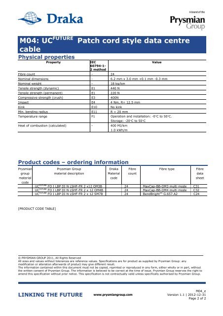 Download - Prysmian Group