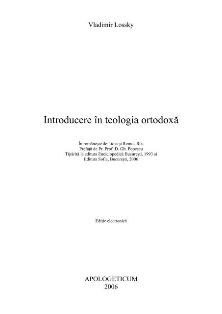 Introducere teologia ortodoxa.pdf - K - Logos