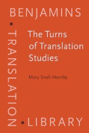 The Turns of Translation Studies: New paradigms or shifting ...