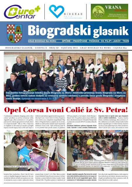 Opel Corsa Ivoni ColiÄ iz Sv. Petra! - Grad Biograd na Moru