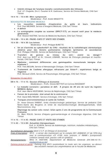 Bulletin d'Avril 2011 - AMLG