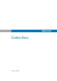 Codice Etico - Mediaset.it