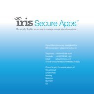IRIS Secure Apps™ Brochure - Chiron Security Communications