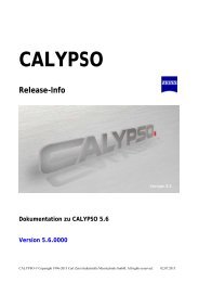 calypso 5.6 - bei Carl Zeiss in Deutschland