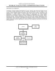 Public Facilities Divisions - BridgeportCT.gov