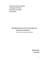 Abordajes acerca del concepto de lengua en profesores de PLE