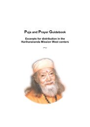 Puja and Prayer Guidebook - Hariharananda Kriya Yoga