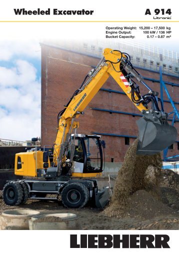 Technical Description A 914 Litronic - Liebherr