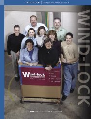 2008 Wind-lock Catalog