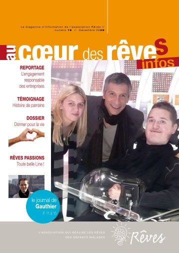 le journal de Gauthier - Association rêves