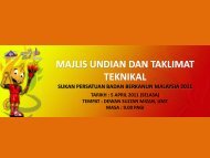 MAJLIS UNDIAN DAN TAKLIMAT TEKNIKAL - UMT