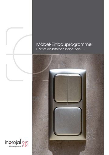 Möbel-Einbauprogramme - Inprojal.de