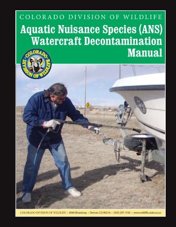 Watercraft Decontamination Manual - Aquatic Nuisance Species ...