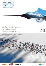 Ausschreibung 46. Engadin Skimarathon 2014 (pdf)