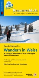 Wandern in Weiss - Gadmin.ch