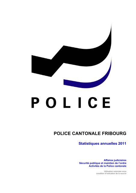 Statistiques - Police cantonale Fribourg