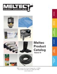 Spare Parts - Meltec Dairy Supplies