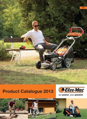 2013 Consumer Catalogue - Oleo-Mac