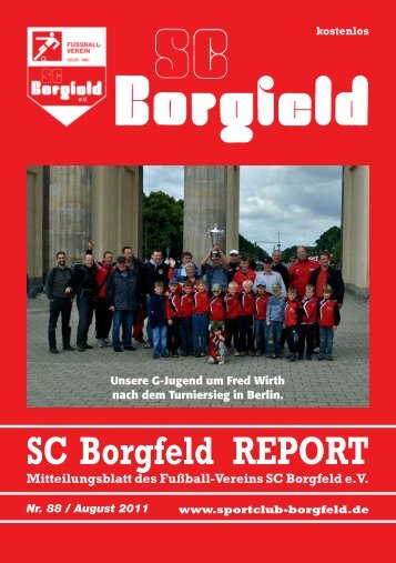 August 2011 - SC Borgfeld e.V.