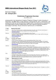 IBBK International Biogas Study Tour 2011 - IBBK Fachgruppe ...