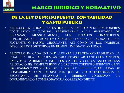 secretaria de finanzas gobierno del estado de tabasco