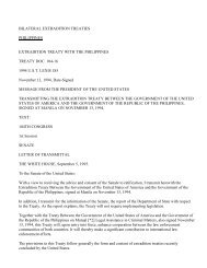 bilateral extradition treaties philippines extradition treaty with the ...