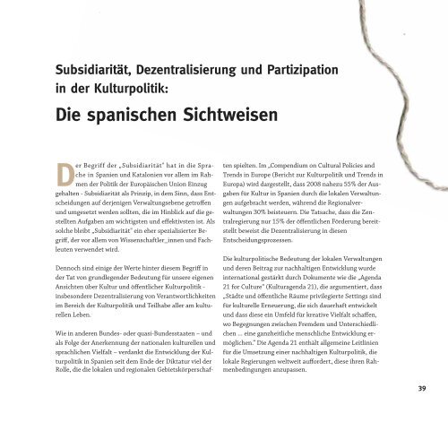 Subsidiarität - Münchner Trichter