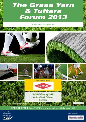 The Grass Yarn & Tufters Forum 2013 Programme - Amiplastics