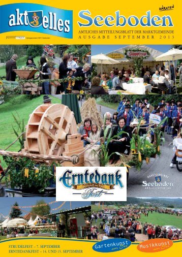 information - Marktgemeinde Seeboden