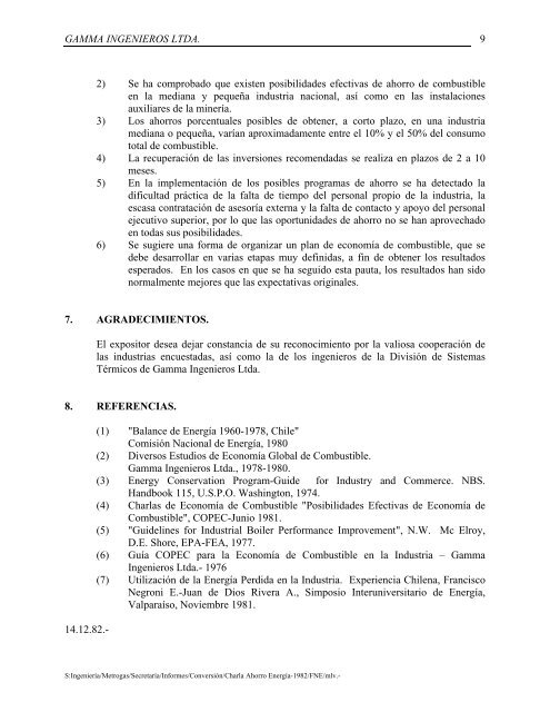 Ahorro de EnergÃ­a en la Industria Nacional - Asimet