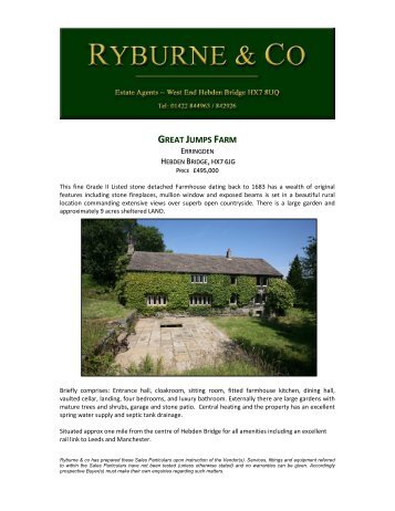 great jumps farm - Ryburne & Co