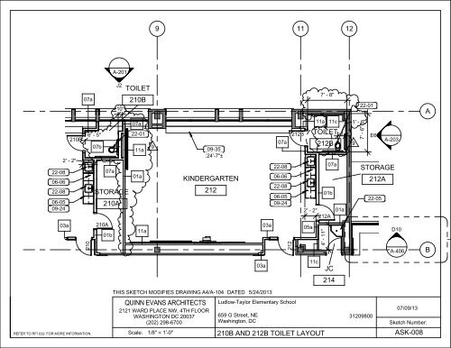 Ludlow Taylor - ASI 008 108B_210_212 TOILET ROOM LAYOUT