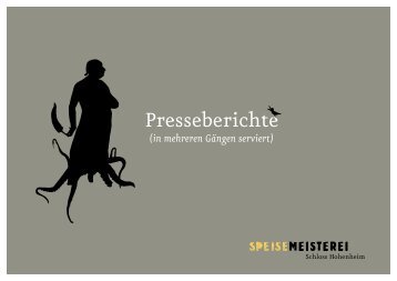 6. Gang - Speisemeisterei