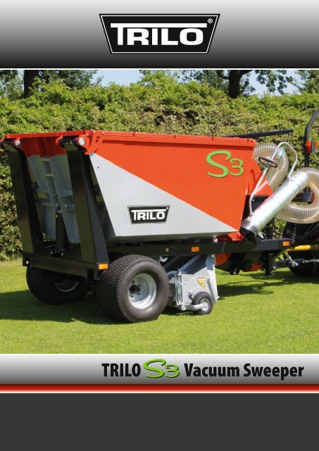 TRILO S3 Vacuum Sweeper - The Grass Group