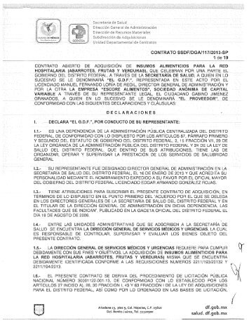 117 2013-SP Escore Alimentos.pdf - Secretaría de Salud - Gobierno ...