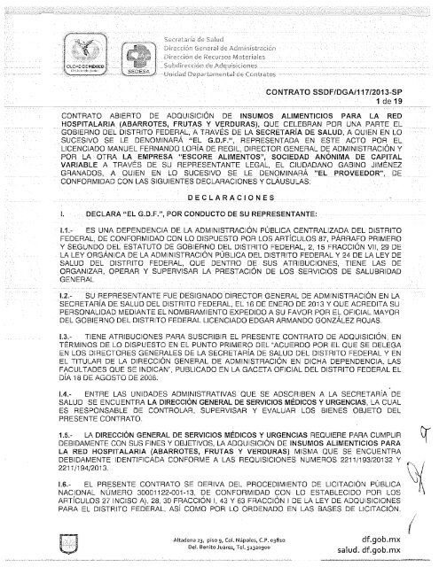 117 2013-SP Escore Alimentos.pdf - Secretaría de Salud - Gobierno ...