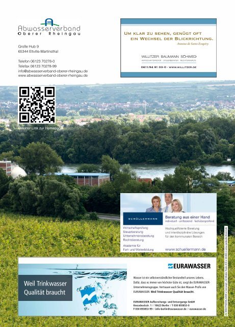 Unsere Firmenbroschüre - Abwasserverband Oberer Rheingau
