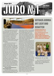 JUDO N Januar 2013 - FSV 1950 Gotha eV