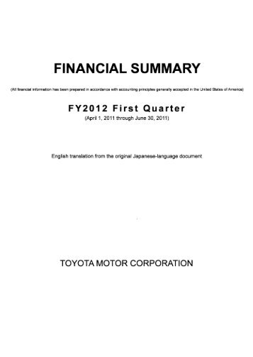 PDF, 231 kB / 16 pp. - Toyota