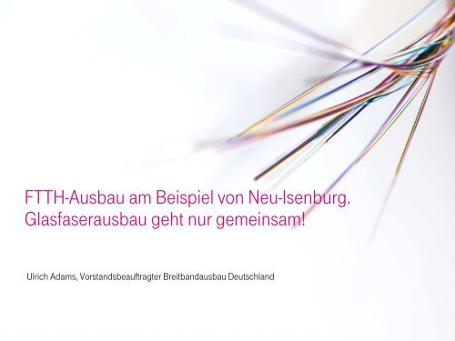 Die PowerPoint-Vorlagen. - Breitband in Hessen