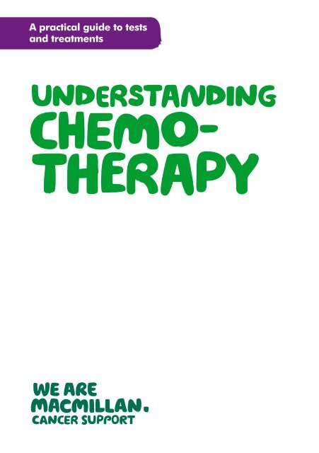 Understanding chemotherapy - Macmillan Cancer