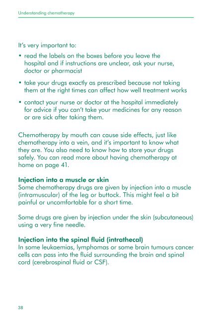 Understanding chemotherapy - Macmillan Cancer